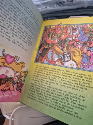 Conjunto de 9 livros de histórias