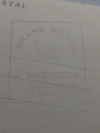 Postal Andorra Gran Hotel Marticella Vista Parcial