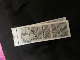 Pantalón esquí hombre Talla M negro