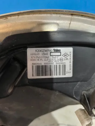 Faros delanteros Renault Kangoo