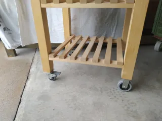 Isla de cocina Ikea BEKVÄM abedul