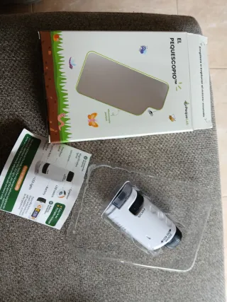 Microscopio Portátil 60x-120x Zoom