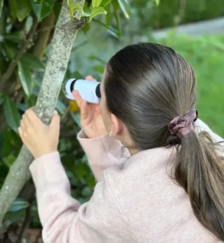 Microscopio Portátil 60x-120x Zoom