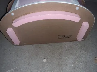 Tocador infantil madera rosa con espejo ver fotos