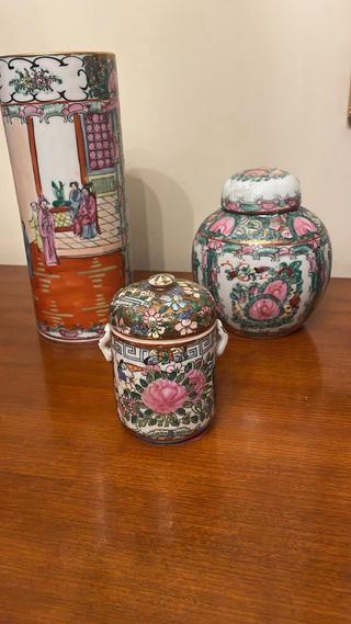 Vitrina antigua caoba