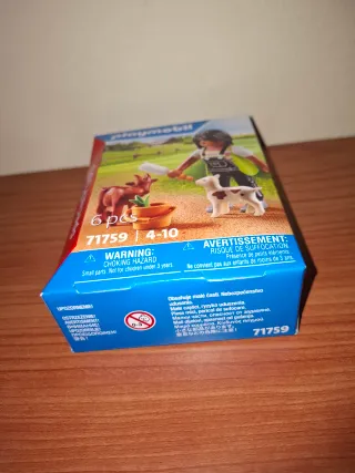 NUEVO!! Playmobil 71759 Granjera