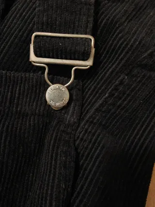 Vestido Peto Negro Denim Co Talla 42