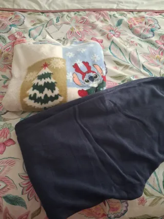 Pijama Polar Mujer Lilo y Stitch Nuevo