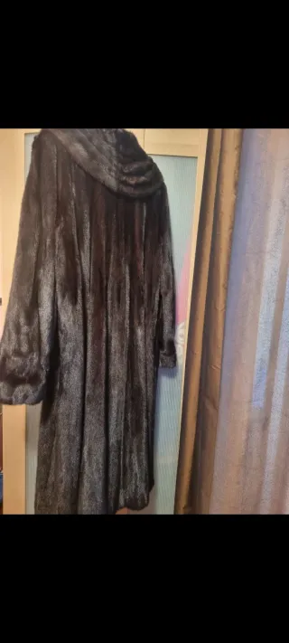 Abrigo largo marrón