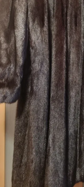 Abrigo largo marrón