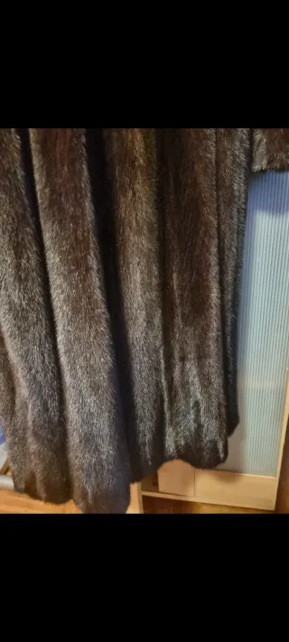 Abrigo largo marrón