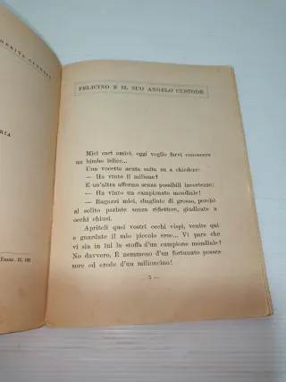 Libro Piccola Storia Di Un Bimbo Felice, anni 40