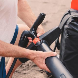 Bomba Compacta Stand Up Paddle/Kayak Doble Acción Alta