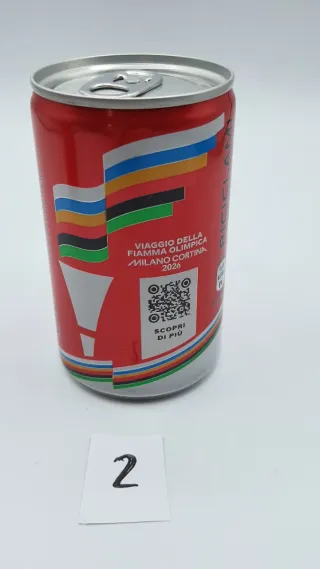 2 Lattine Coca Cola 2026 Olimpiadi. Nuove. Milano