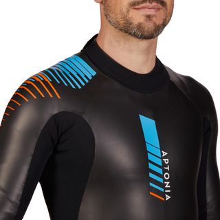 Neopreno natación triatlón 3/2 mm corta distancia hombre