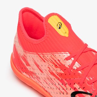 Botas de fútbol niño con cordones CLR TURF red storm