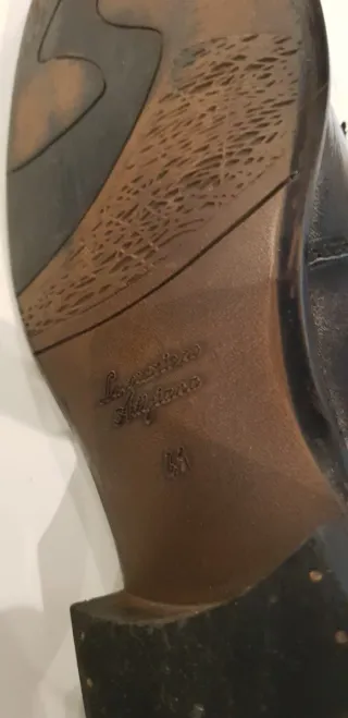 Zapatos de vestir T42/UK8 negros y grises