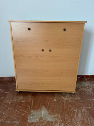 Mueble cama madera