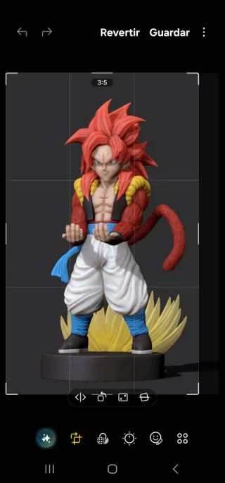 Soporte mando Gogeta SSJ4