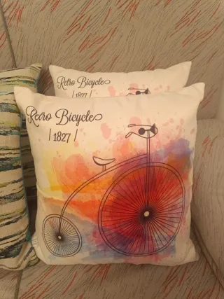 Lote de cojines decorativos