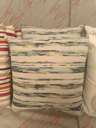 Lote de cojines decorativos