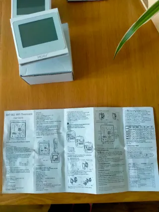 Lote 3 Termostato Moes WiFi