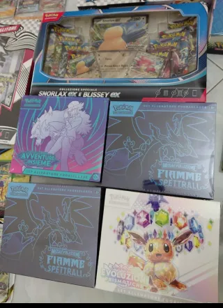 Lotto Pokemon ETB + Collezione