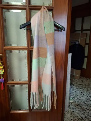 Sciarpa donna a quadri