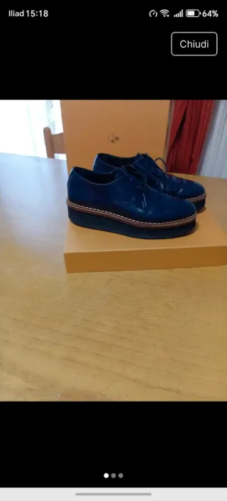 Tod's Scarpe Donna Taglia 38 Blu