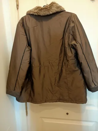 Chaqueta Maryland Marrón con Forro Animal Print