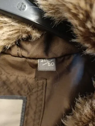 Chaqueta Maryland Marrón con Forro Animal Print