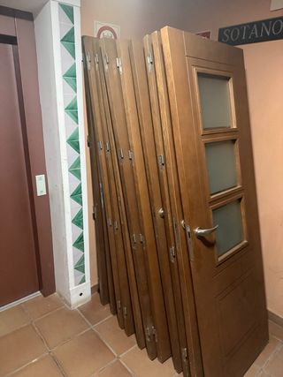 Puertas de madera maciza