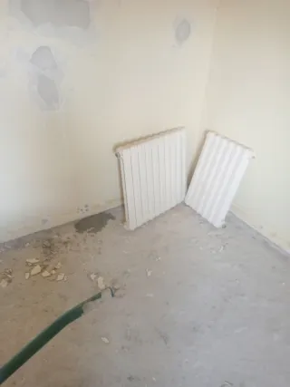 Radiadores de hierro fundido blancos