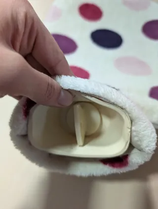 Bolsa de agua caliente con funda