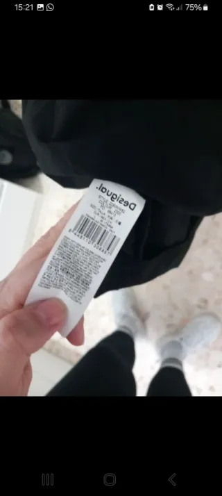 Vestido Desigual Negro