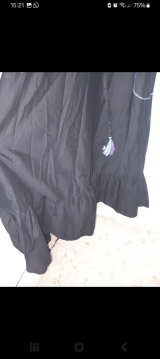 Vestido Desigual Negro