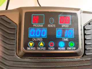 Plataforma vibratoria fitness + mando + programas