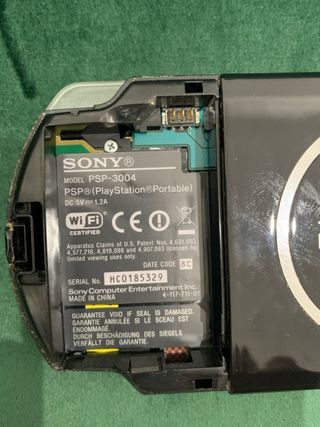 PSP 3004 Negra para piezas o reparación