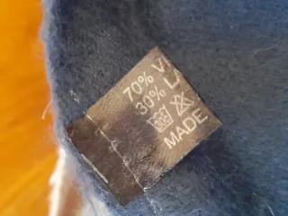 Sciarpa/stola scozzese in viscosa e lana