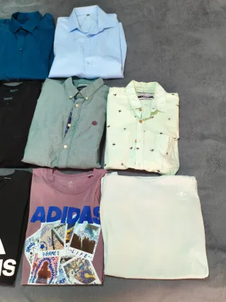 Camisetas y camisas hombre M-L-XL