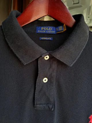 RALPH LAUREN T-XL POLO HOMBRE NEGRO ORIGINAL