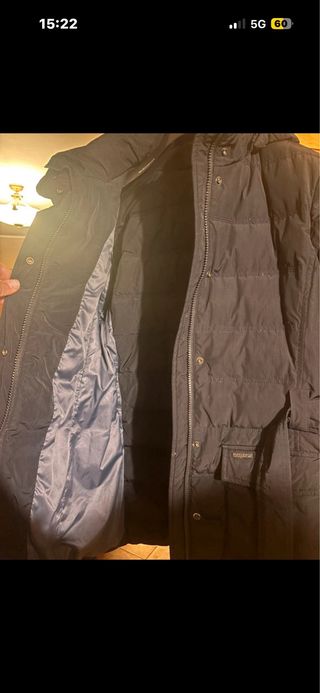 Woolrich Giubbotto Nero Cappuccio donna