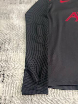 Felpa Liverpool Nike Uomo Nero Rossa