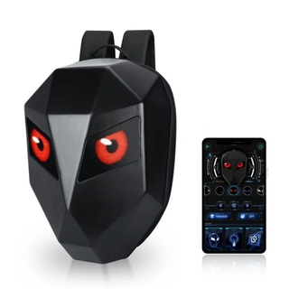 Mochila Motera Diseño Geométrico