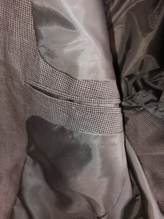 Americana H&M Gris Verano Talla S