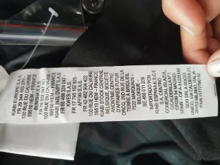 Pantalón de cuadros Kiabi