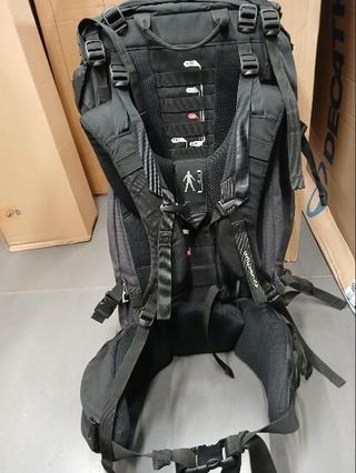 mochil senderismo y treking 55+10L