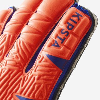 Guantes de Portero niños F500 Viralto Shielder naranja/azul