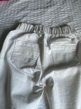 Pantalón blanco de vestir