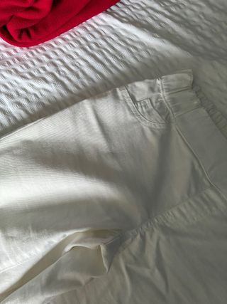 Pantalón blanco de vestir